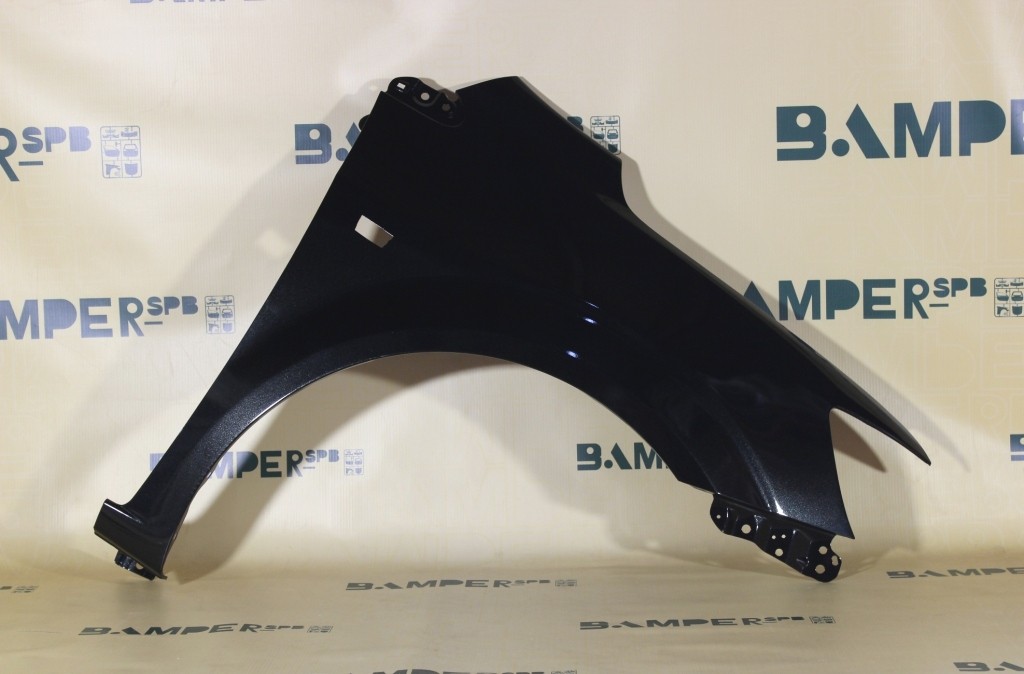 Крыло правое Chevrolet Aveo T300 2011-нв под повт. GAR, 22C Carbon Flash Черный