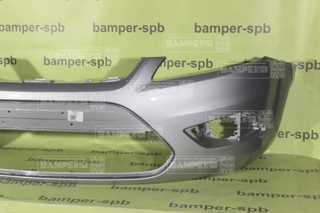 Бампер передний Ford Focus 2 2008-2010 2431, ZJNC Moondust Silver Серебристый Т.