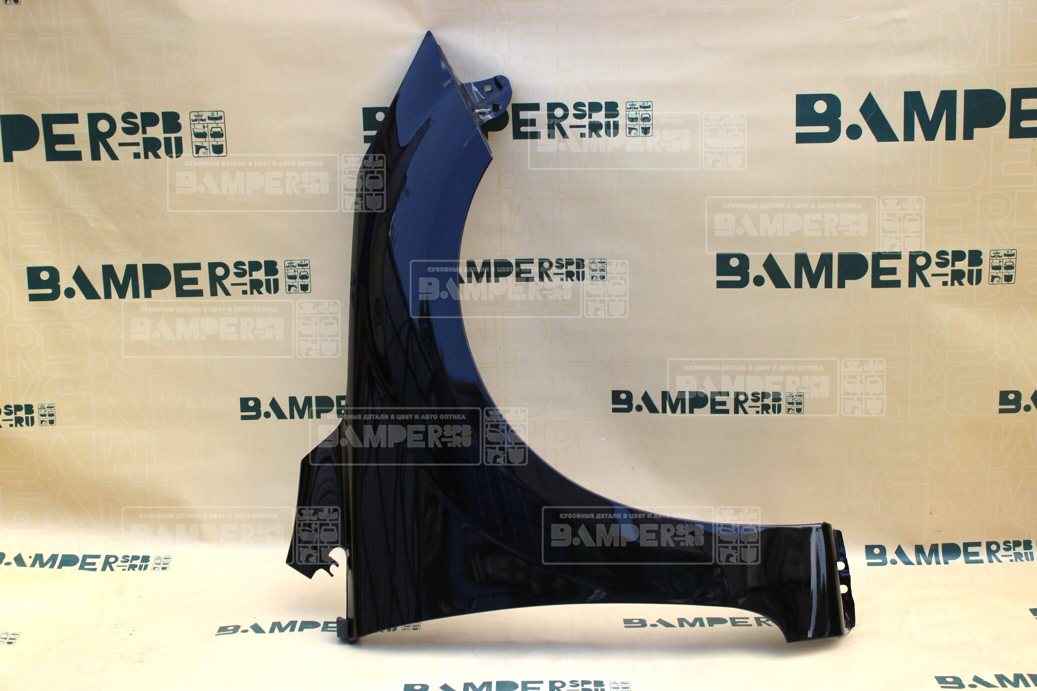 Крыло Ford Focus 2 2008-2011 правое 2851, JAYC Panther Black Черный П.