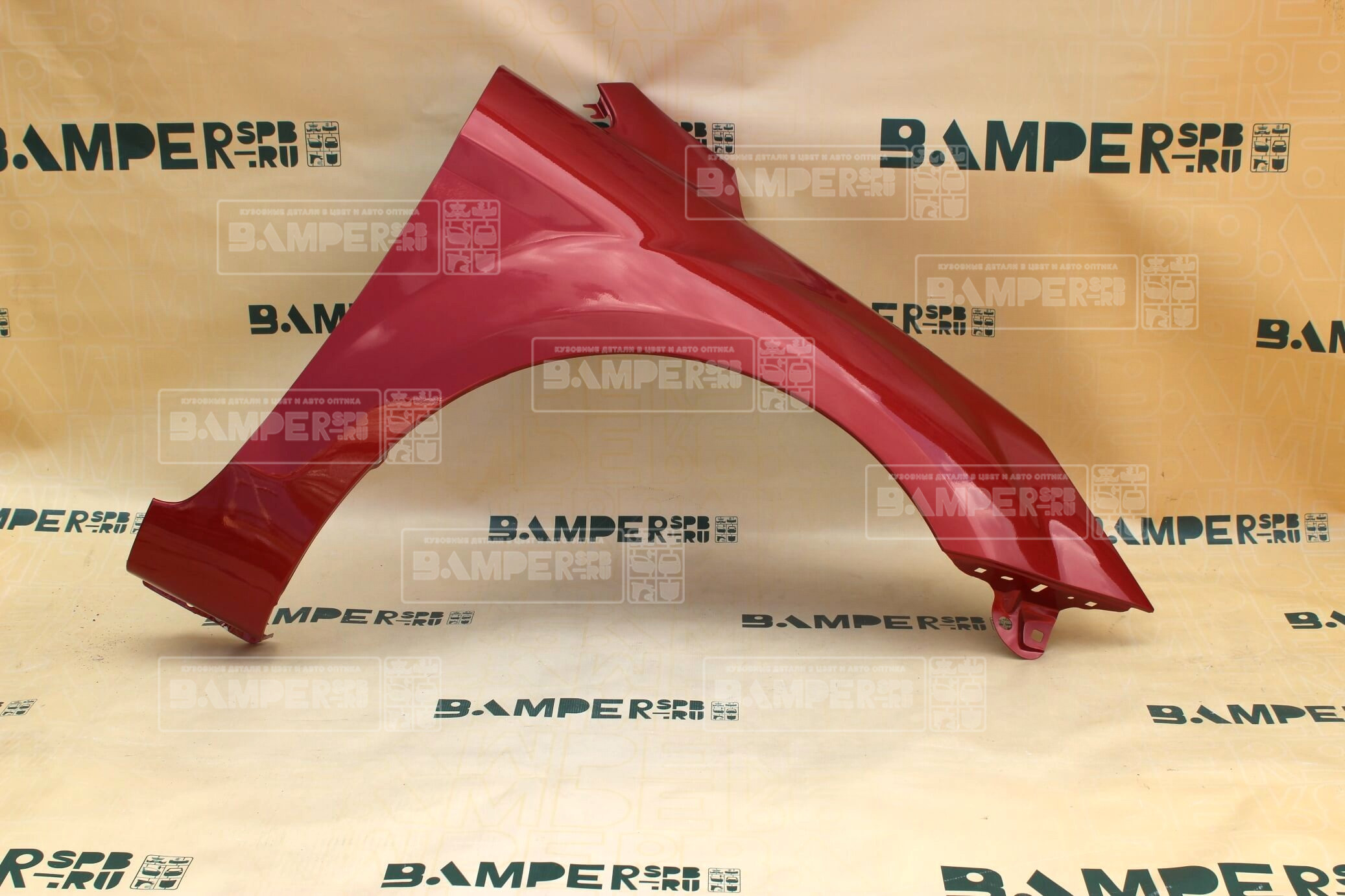 Крыло Ford Focus 2 2008-2011 правое 3RSE Tango Красный Т.