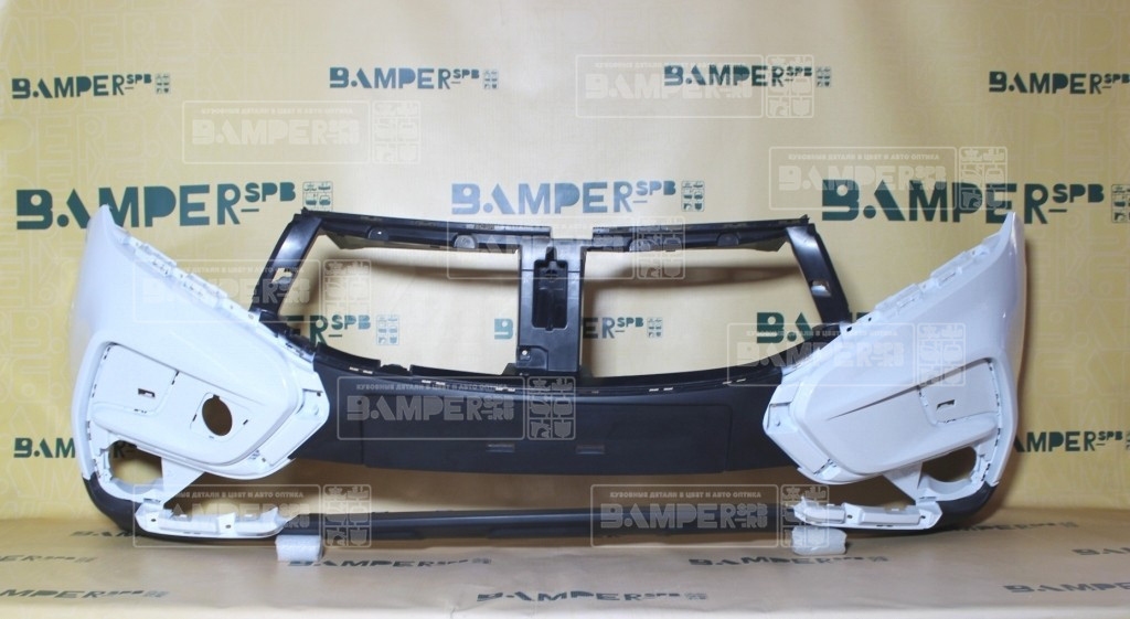 Бампер передний LADA X-RAY Cross 221 Ледниковый Белый