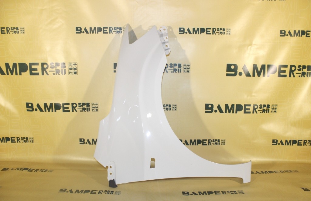Крыло правое Chevrolet Aveo T300 2011-нв под повт. Тайвань  GAZ, 40R Summit White Белый Т.