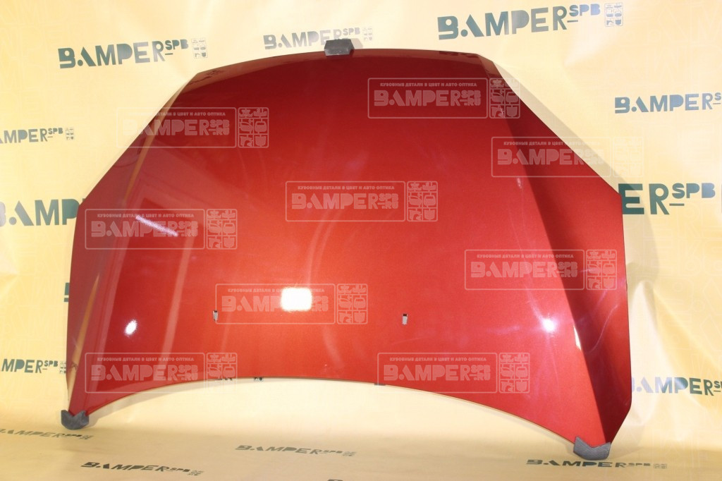 Капот Ford Focus 2 2004-2008 3RSE Tango Красный металлик