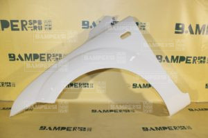 Крыло Ford Focus 2 2005-2008 левое 7VTA Frozen White Белый