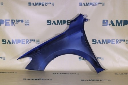 Крыло Volkswagen Polo 6 2020-нв правое 0A, LB5K Reef Blue Синий