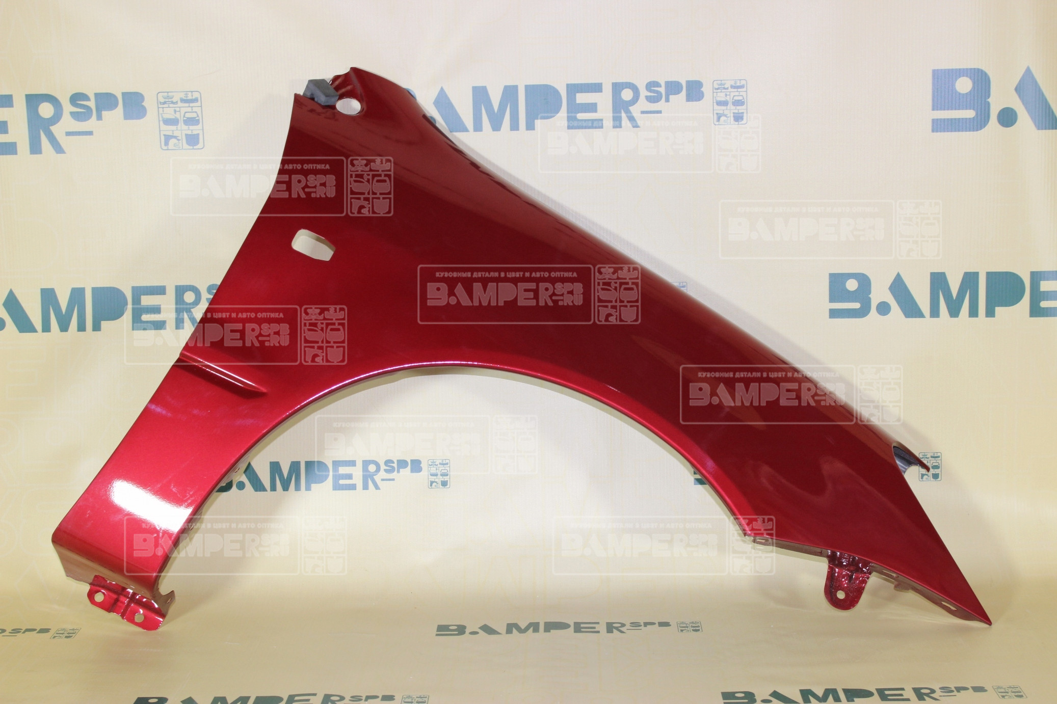 Крыло правое Mitsubishi Lancer 9 R20 Wine Red Красный
