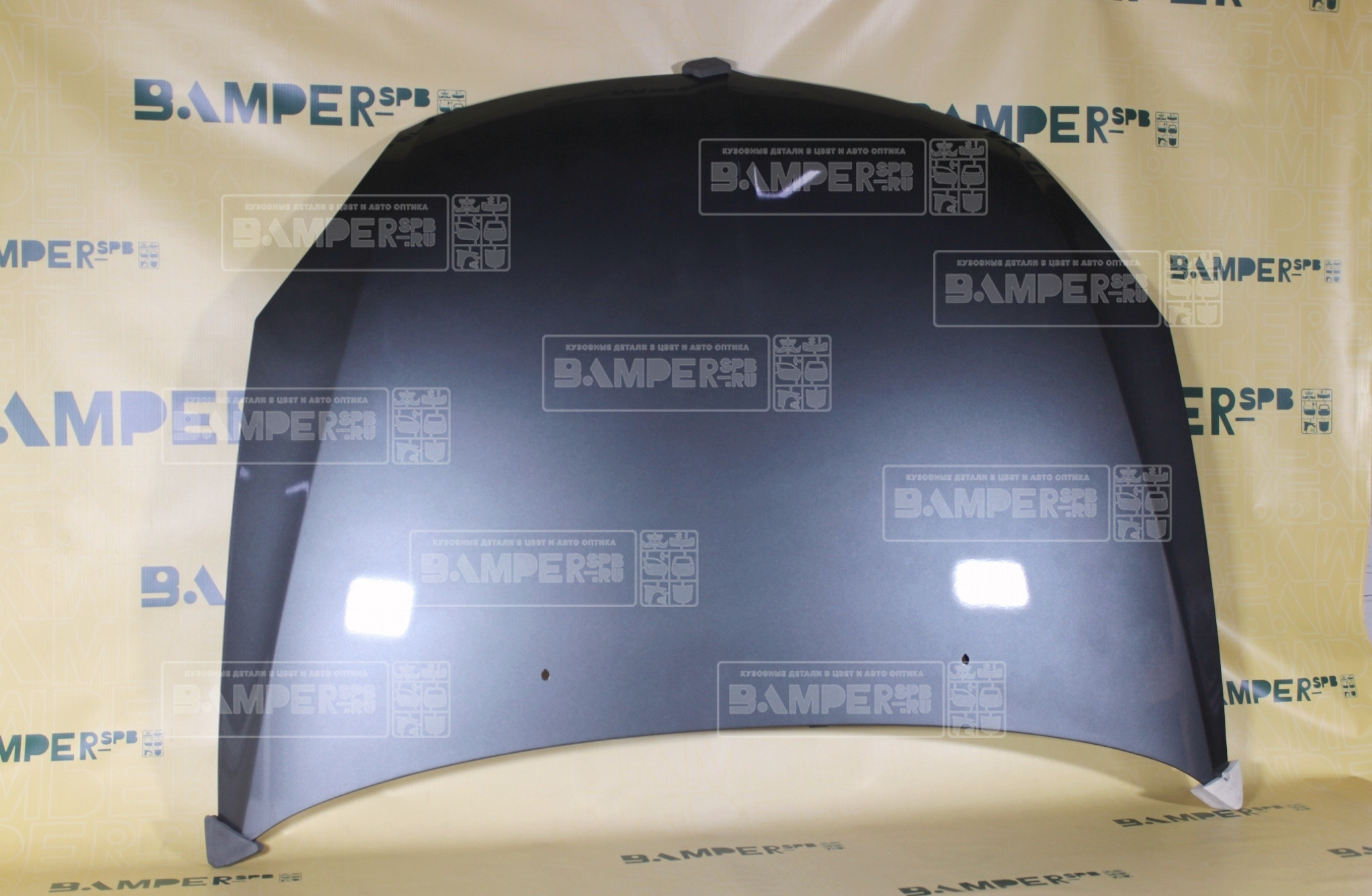 Капот Mitsubishi Lancer 9 2000-2010 A39 Stone Grey Серый