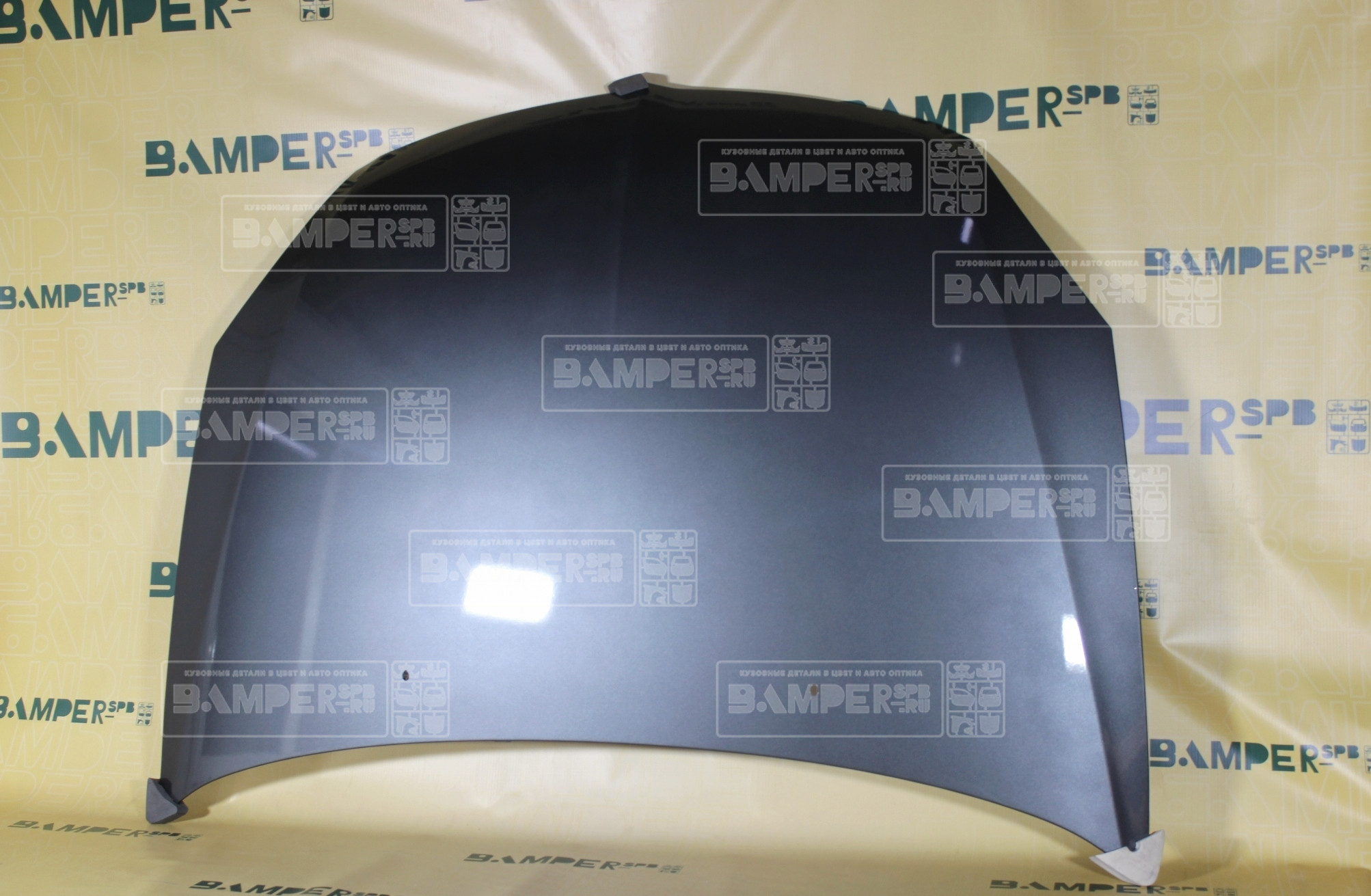 Капот Mitsubishi Lancer 9 2000-2010 A39 Stone Grey Серый