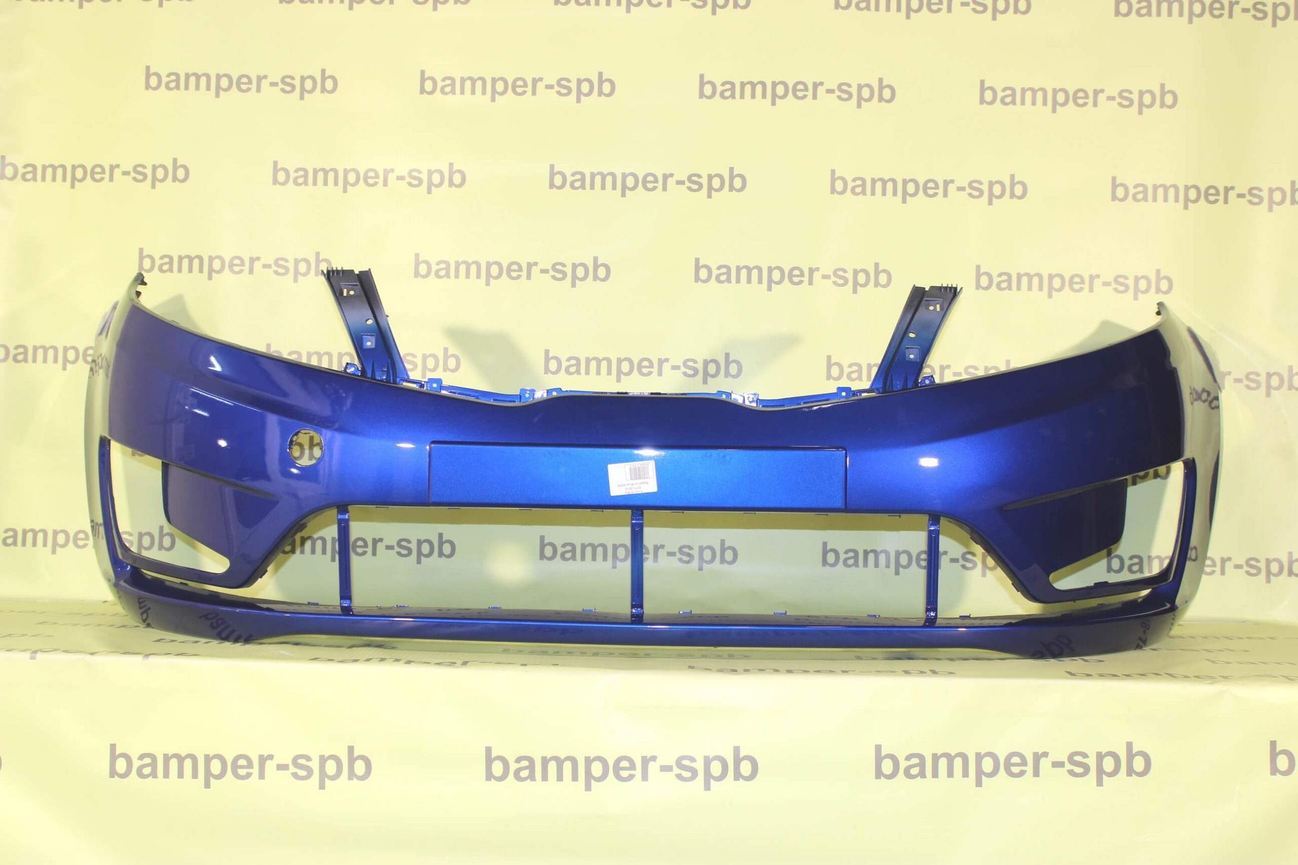 Бампер передний Kia Rio 3 QB 2011-2015 WGM Sapphire Blue Синий
