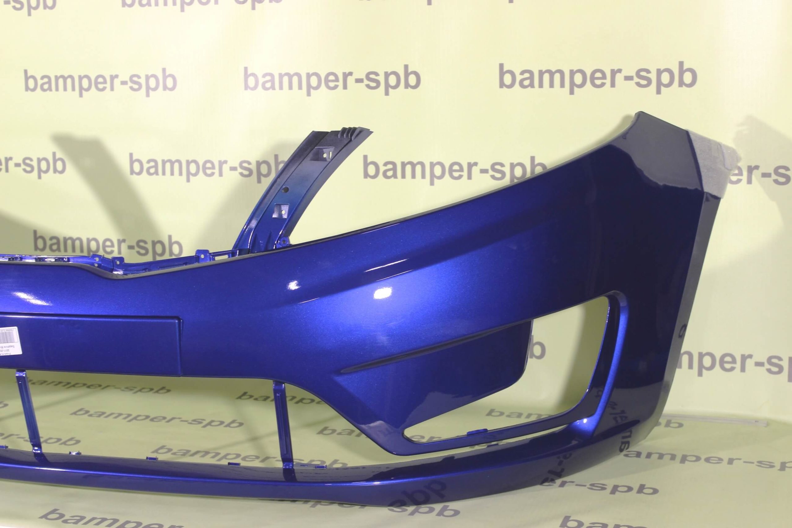 Бампер передний Kia Rio 3 QB 2011-2015 WGM Sapphire Blue Синий