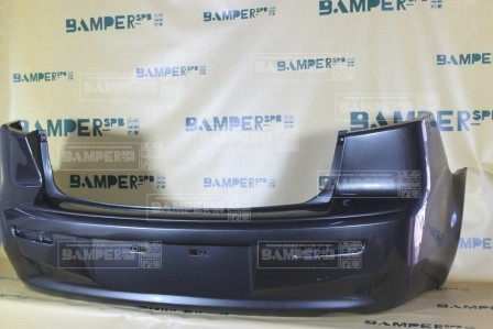 Бампер задний Mitsubishi Lancer 10 2007-нв седан A39 Medium Purplish, Stone Grey Metallic Серый