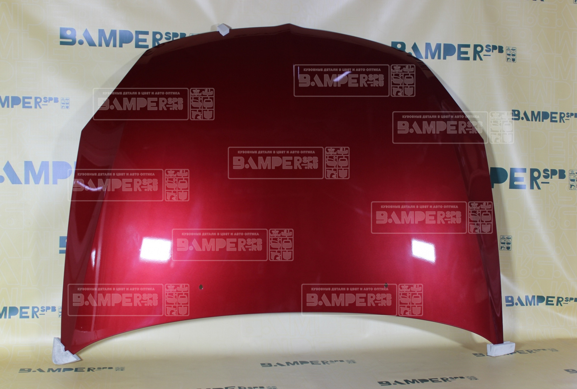 Капот Mitsubishi Lancer 9 2000-2010 R20 Wine Red Красный