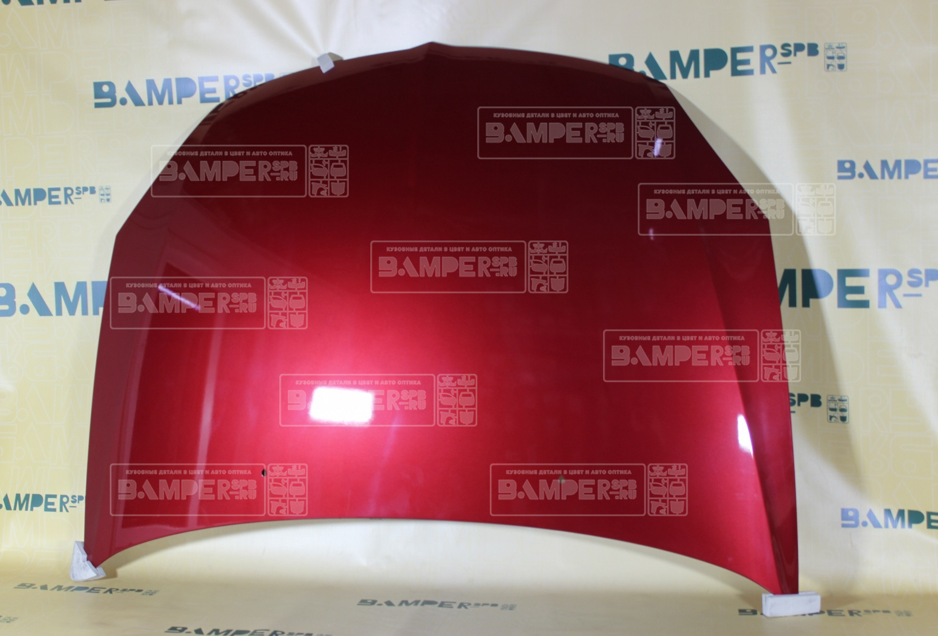 Капот Mitsubishi Lancer 9 2000-2010 R20 Wine Red Красный