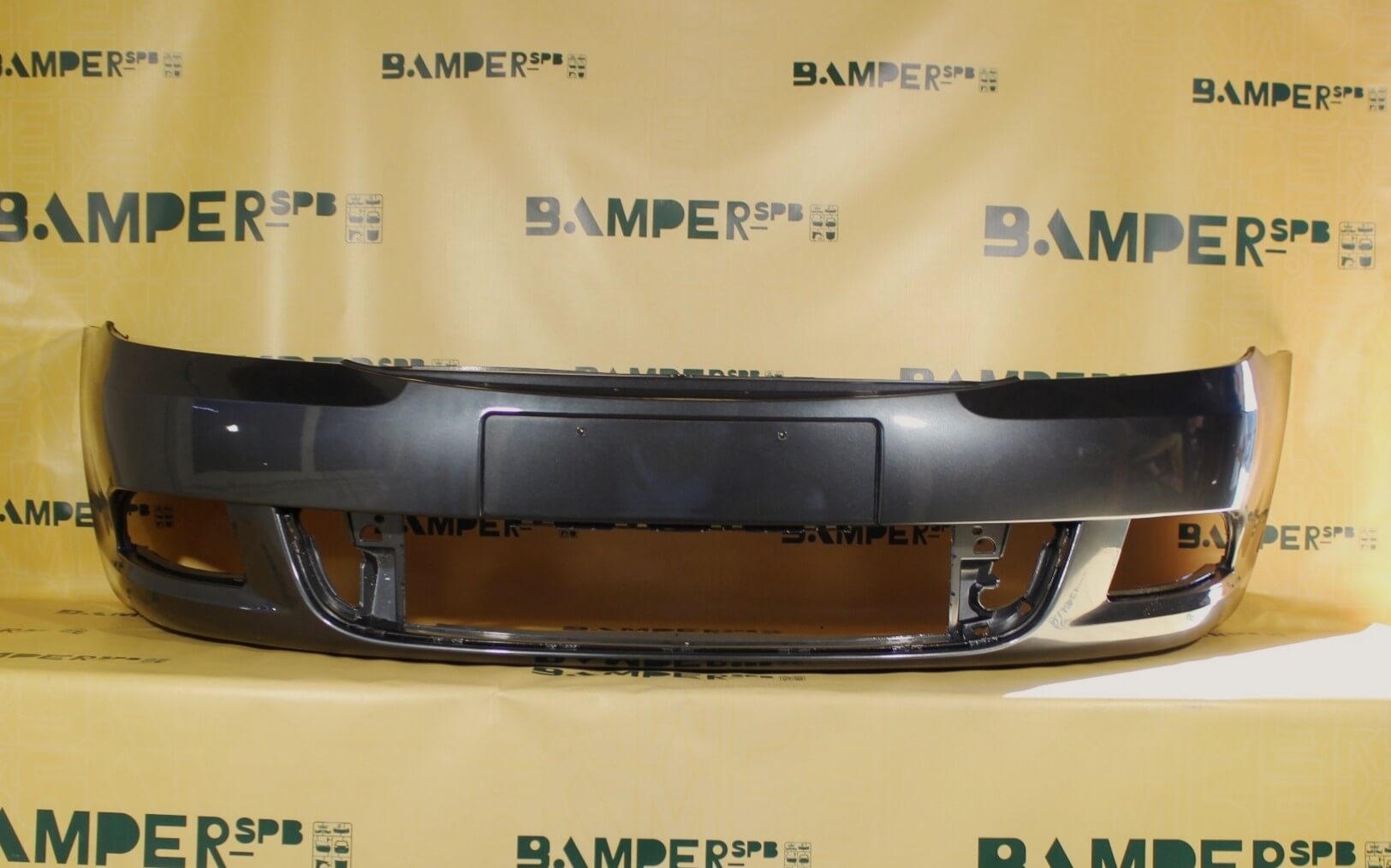 Бампер передний Skoda Octavia 2 A5 2008-2013 9J, LF8J Anthracite Grey Серый Бампер передний Skoda Octavia 2 A5 2008-2013 9J, LF8J Anthracite Grey Серый