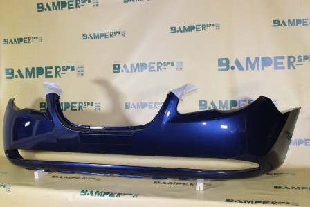 Бампер передний Hyundai Elantra 4 HD 2006-2011 2X Indigo Blue Синий металлик