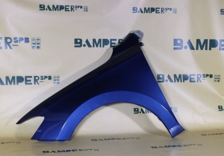 Крыло Volkswagen Polo 6 2020-нв левое 0A, LB5K Reef Blue Синий Крыло Volkswagen Polo 6 2020-нв левое 0A, LB5K Reef Blue Синий