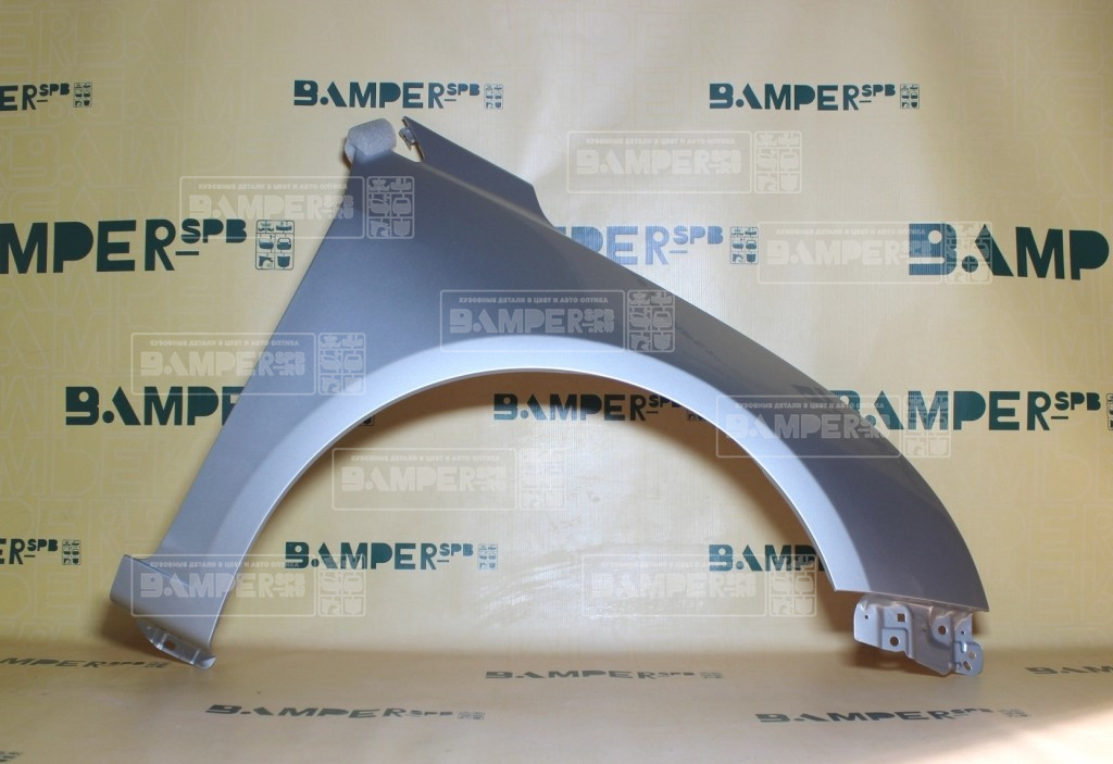 Крыло правое Chevrolet Cruze 1 2009-2016 без отв. Тайвань GAN, 176 Switchblade Silver Серебристый
