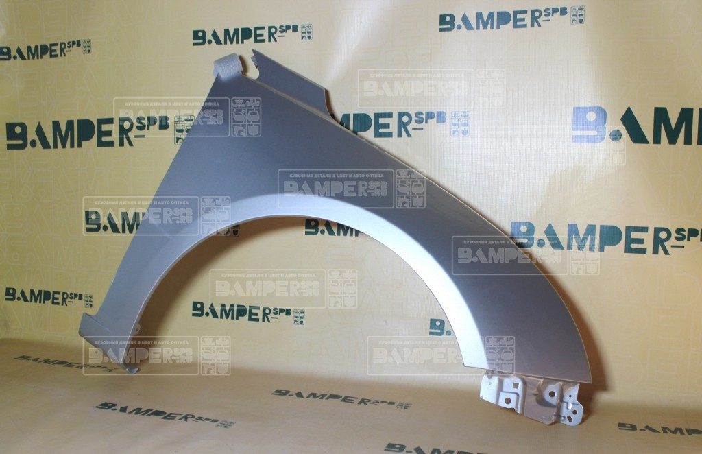 Крыло правое Chevrolet Cruze 1 2009-2016 без отв. Тайвань GAN, 176 Switchblade Silver Серебристый