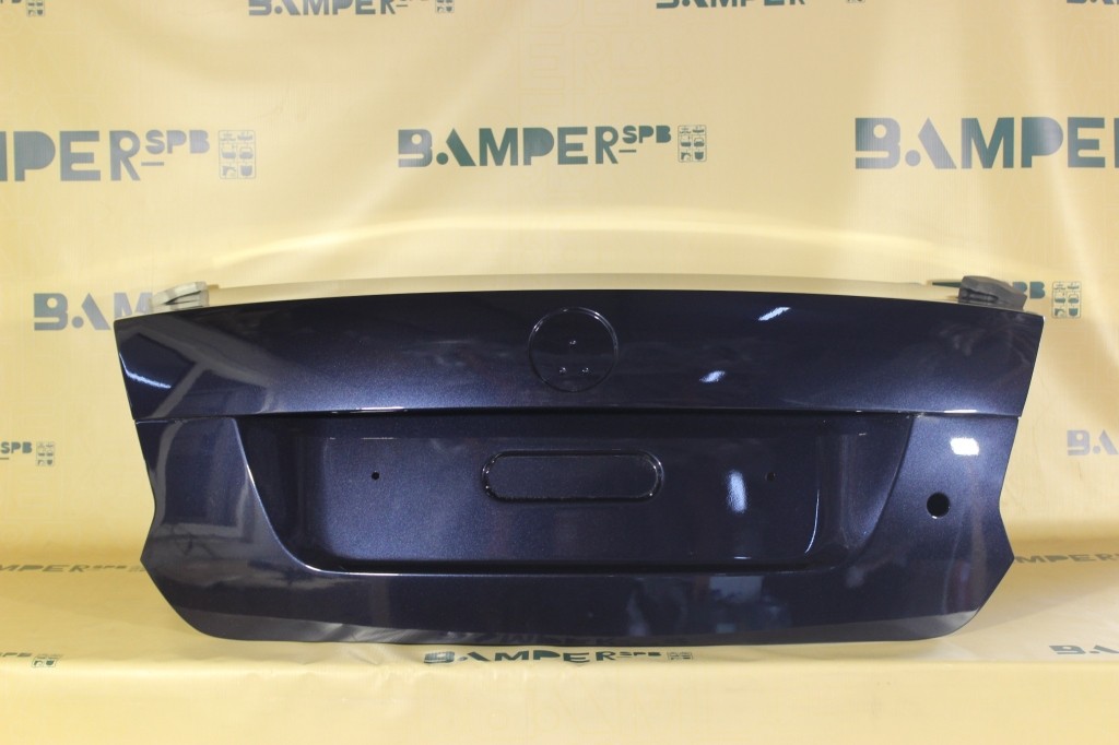 Крышка багажника Volkswagen Polo 5 2010-2020 SDN с отв. под ключ Z2, H5X, LH5X Night Blue Синий