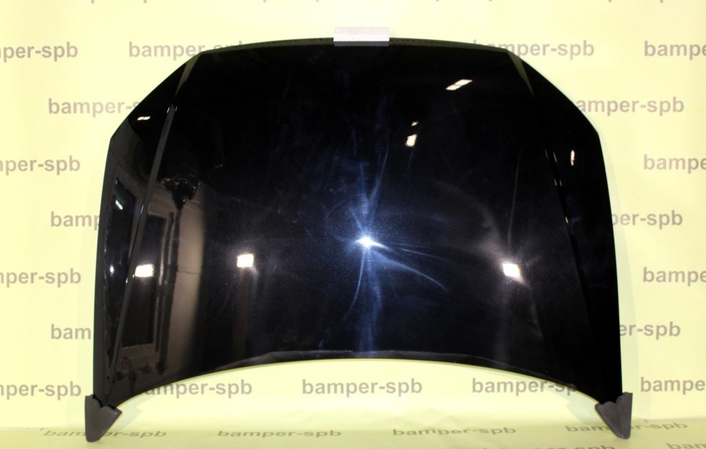 Капот Volkswagen Polo 5 2015-2020 2T, LC9X Deep Black Черный Т.