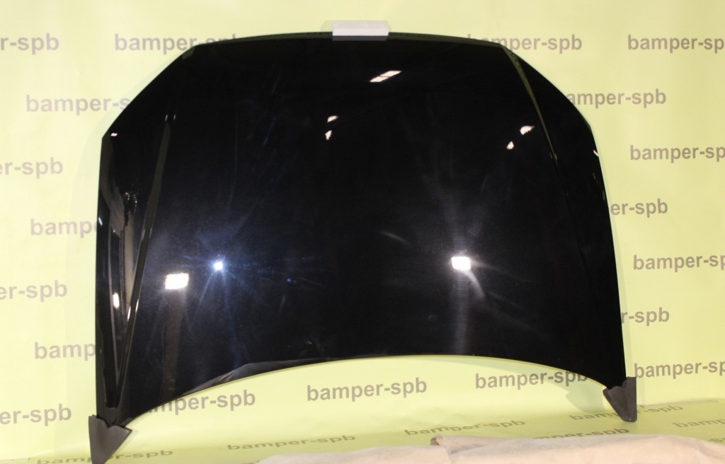 Капот Volkswagen Polo 5 2015-2020 2T, LC9X Deep Black Черный Т.
