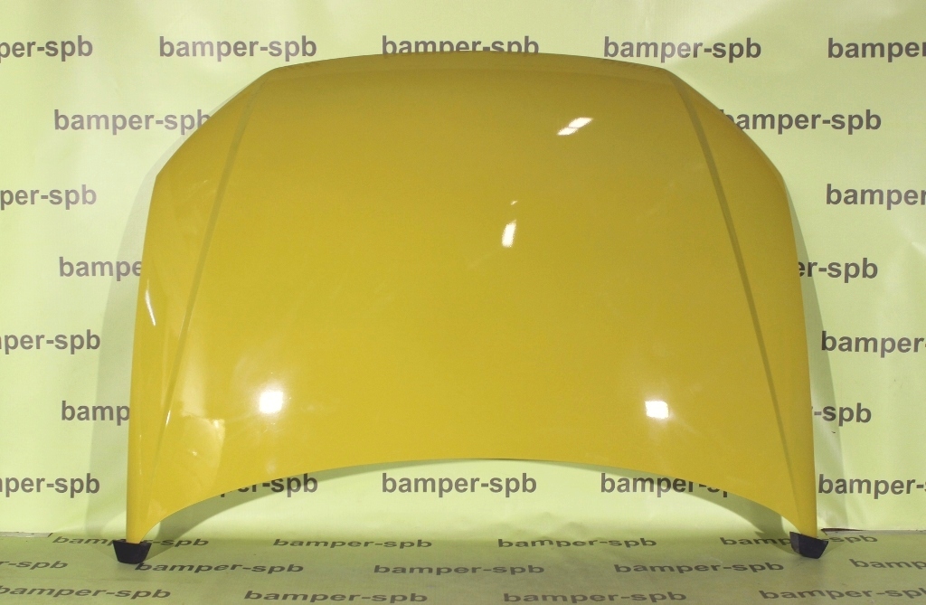Капот Volkswagen Polo 5 2015-2020 H5, LD1E Savannah, Savanna Yellow Желтый
