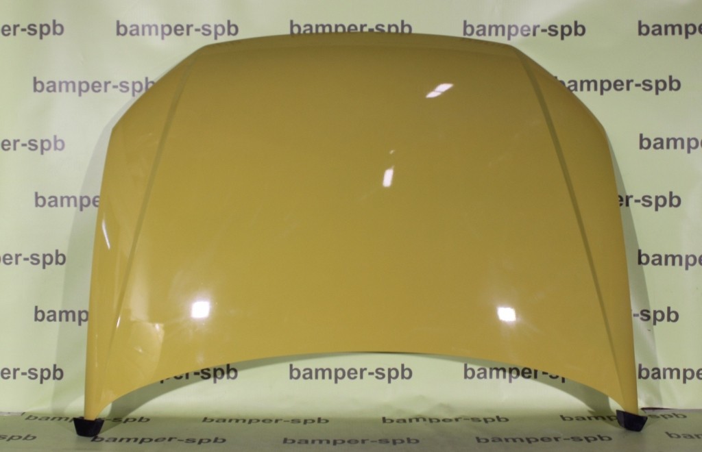 Капот Volkswagen Polo 5 2015-2020 H5, LD1E Savannah, Savanna Yellow Желтый