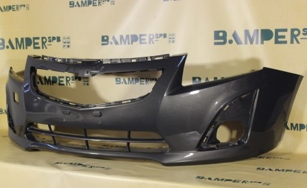 Бампер передний Chevrolet Cruze рестайлинг 2013-2016 GWH, 190 Phantom Grey Серый