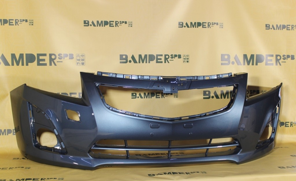 Бампер передний Chevrolet Cruze рестайлинг 2013-2016 GWJ, 22S Deep Sky Синий