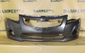 Бампер передний Chevrolet Cruze рестайлинг 2013-2016 GYM, 205V Satin Steel Grey Серый