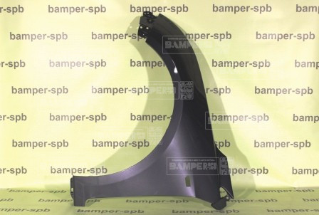 Крыло левое Chevrolet Cruze 1 2009-2016 с отв. под повт. GAL, Z177 Technical Grey Серый