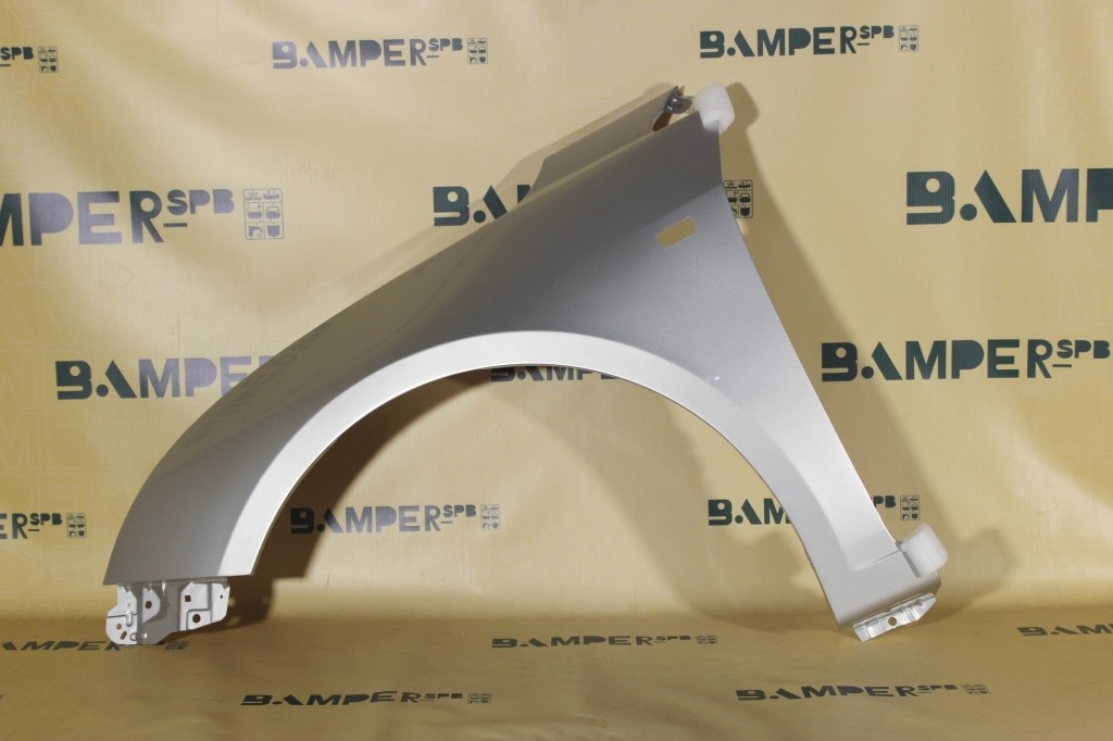 Крыло левое Chevrolet Cruze 1 2009-2016 с отв. под повт. GAN, 176 Switchblade Silver Серебристый