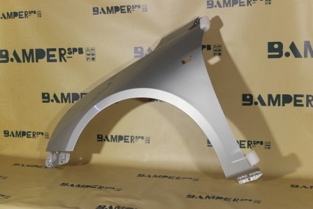 Крыло левое Chevrolet Cruze 1 2009-2016 с отв. под повт. GAN, 176 Switchblade Silver Серебристый