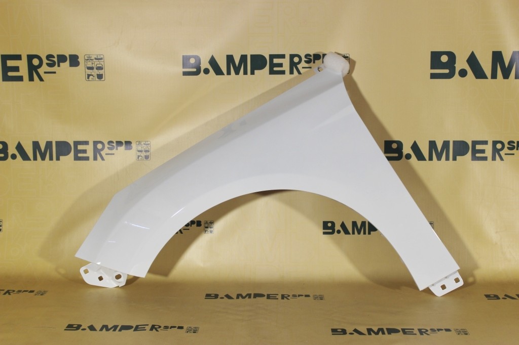 Крыло Ford Focus 3 2011-2019 левое 7VTA Frozen White Белый Т.