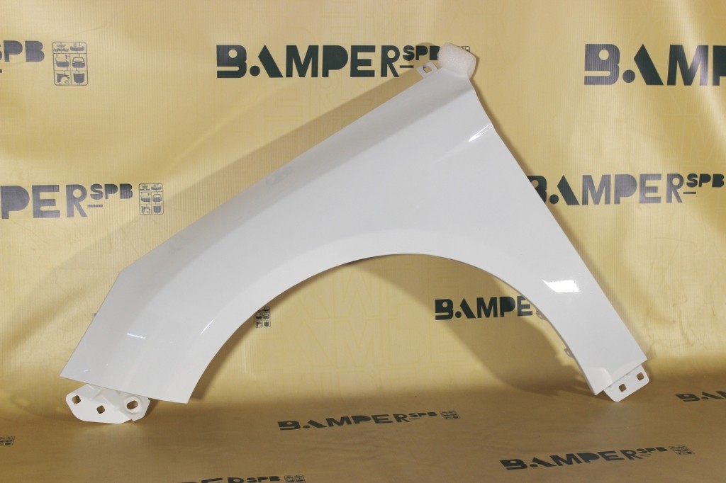 Крыло Ford Focus 3 2011-2019 левое 7VTA Frozen White Белый Т.