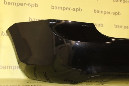 Бампер задний Ford Focus 2 2008-2011 седан 2851, JAYC Panther Black Черный