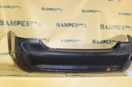Бампер задний Ford Focus 2 2008-2011 седан 6DYE Sea Grey Серый