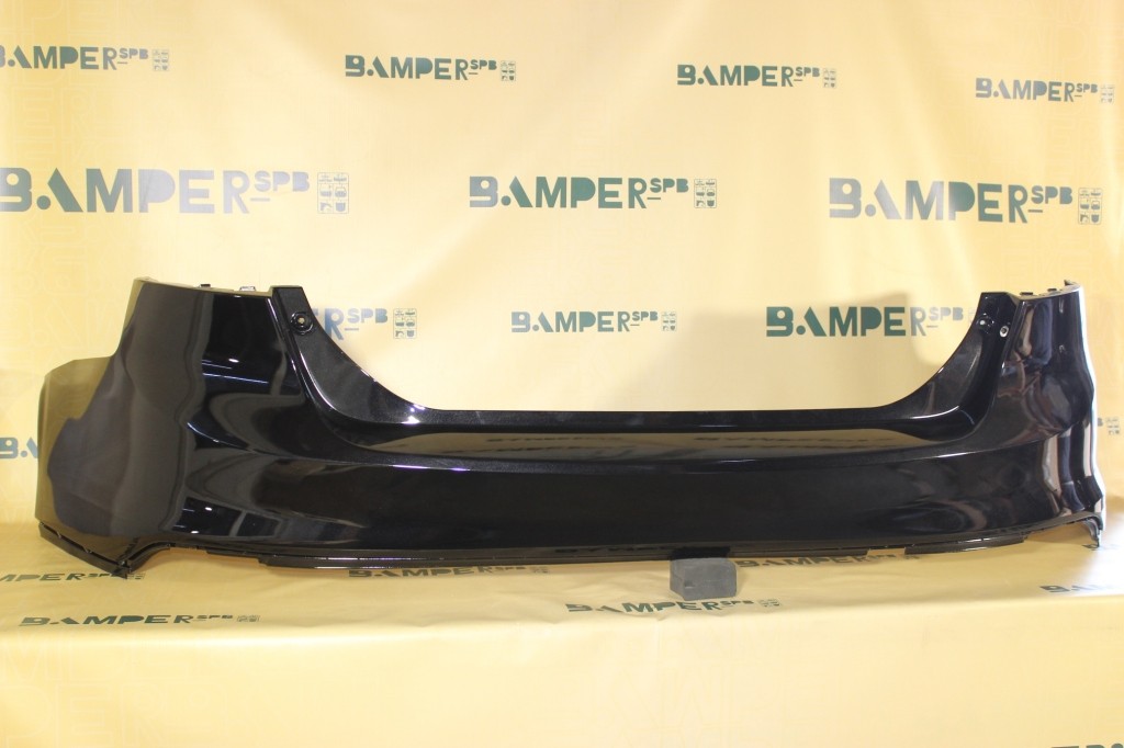 Бампер задний Ford Focus 3 2011-2015 седан 2851, JAYC Panther Black Черный