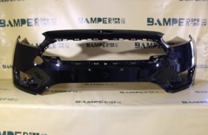 Бампер передний Ford Focus 3 2015-2019 G1, G9ZE, 7343 Absolute Black Черный