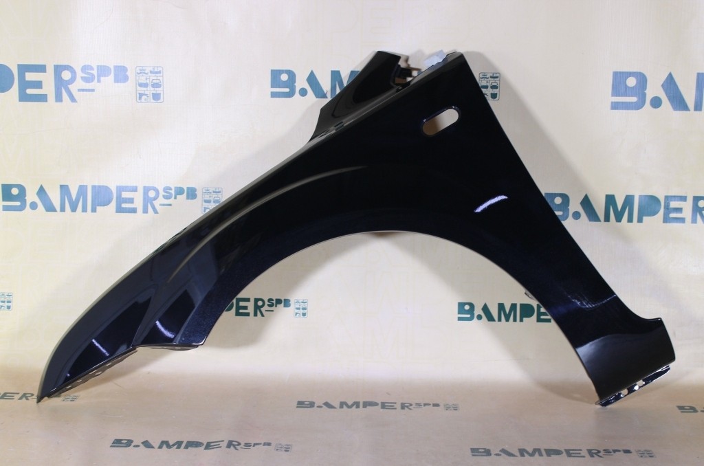 Крыло Ford Focus 2 2005-2008 левое 2851, JAYC Panther Black Черный