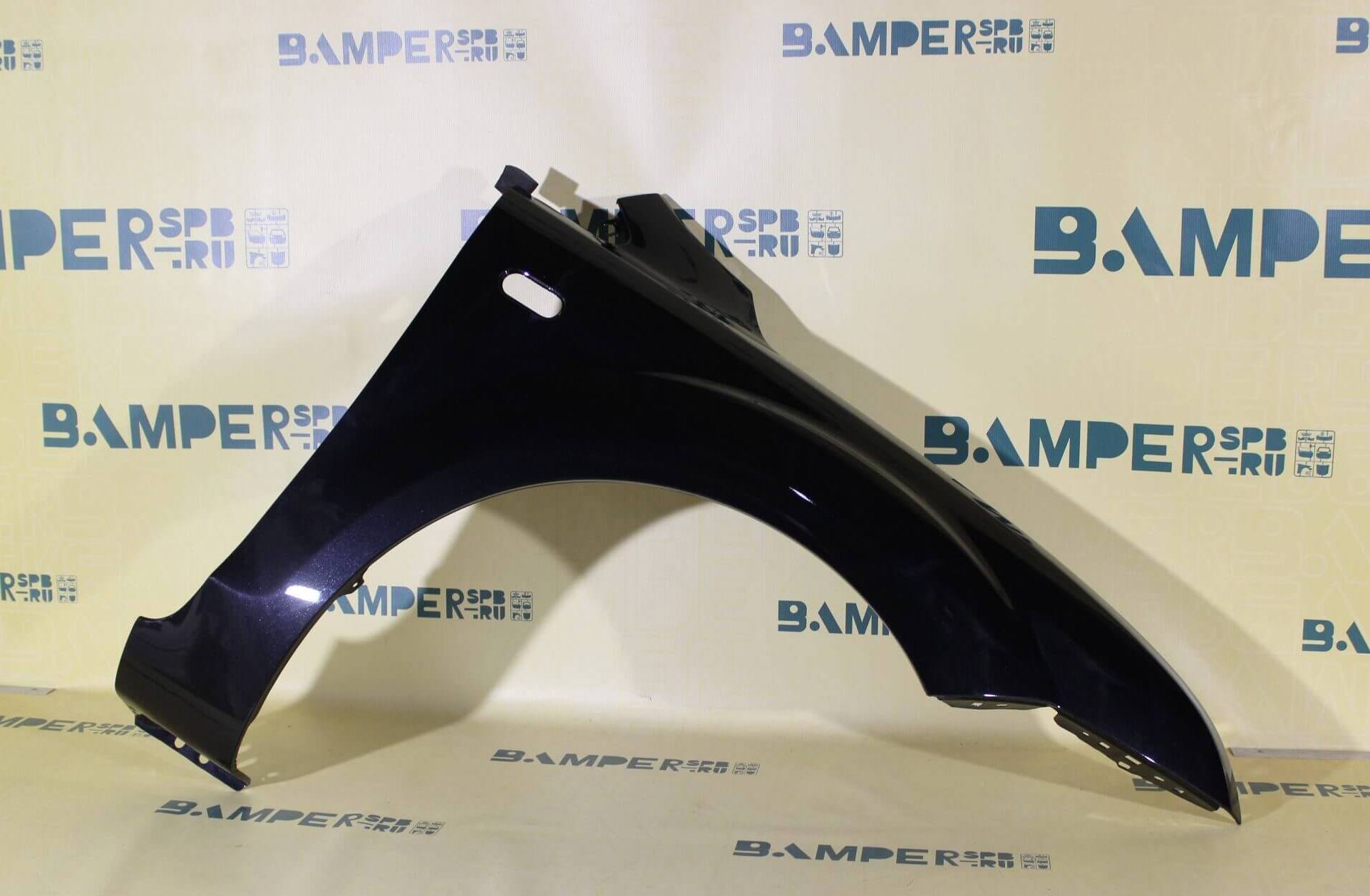 Крыло Ford Focus 2 2005-2008 правое 2851, JAYC Panther Black Черный