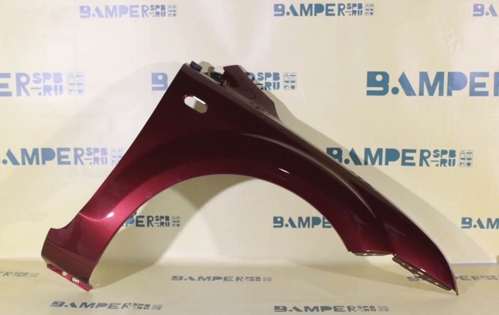 Крыло Ford Focus 2 2005-2008 правое 4SVE Deep Rosso Red Красный
