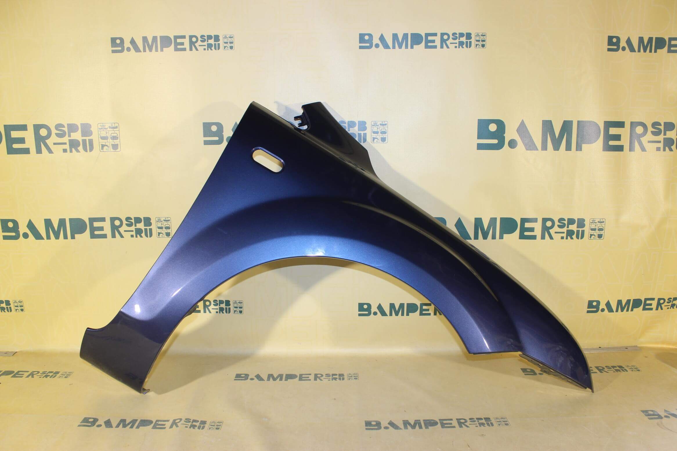 Крыло Ford Focus 2 2005-2008 правое 5DVE Jeans Metallic Синий