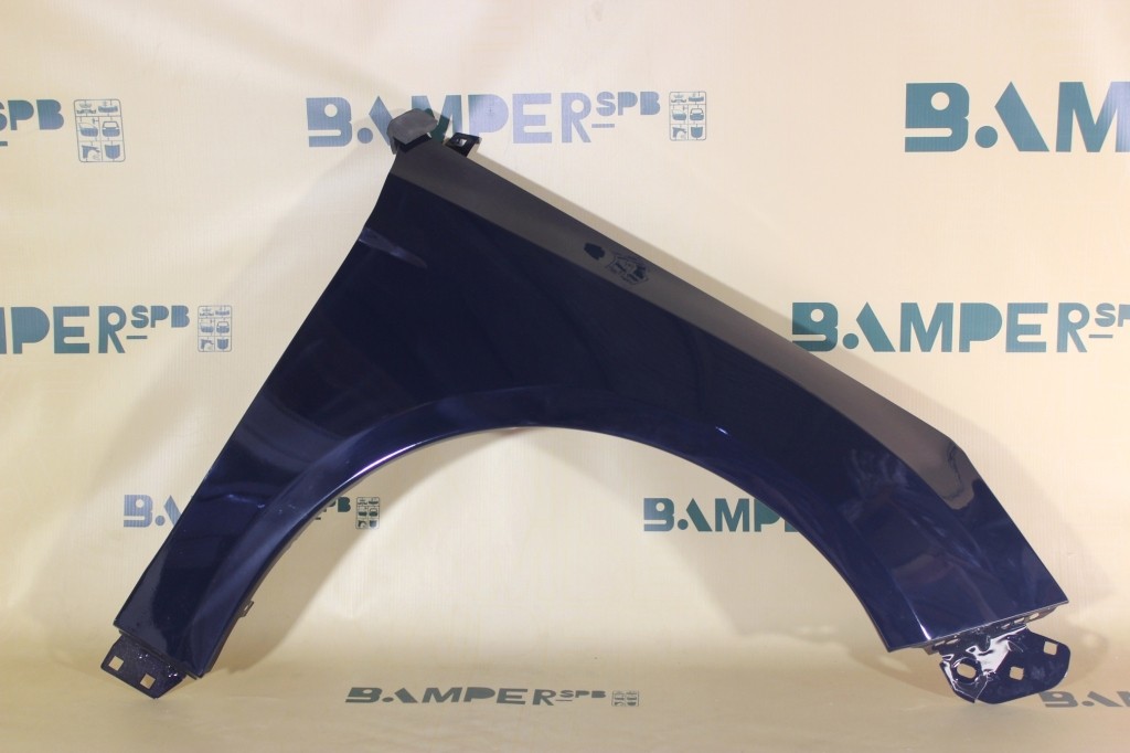 Крыло Ford Focus 3 2011-2019 правое 8CWA Blazer Blue Темно-синий