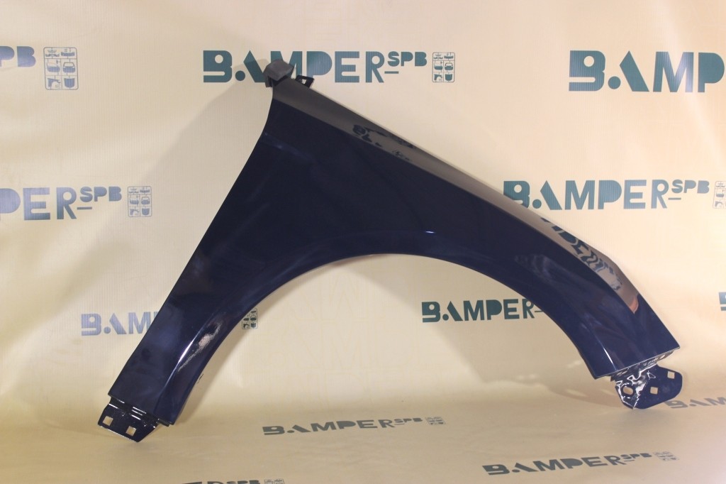 Крыло Ford Focus 3 2011-2019 правое 8CWA Blazer Blue Темно-синий