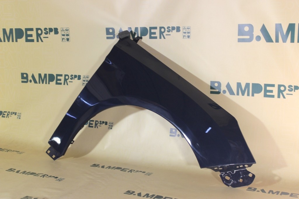 Крыло Ford Focus 3 2011-2019 правое 8CWA Blazer Blue Темно-синий