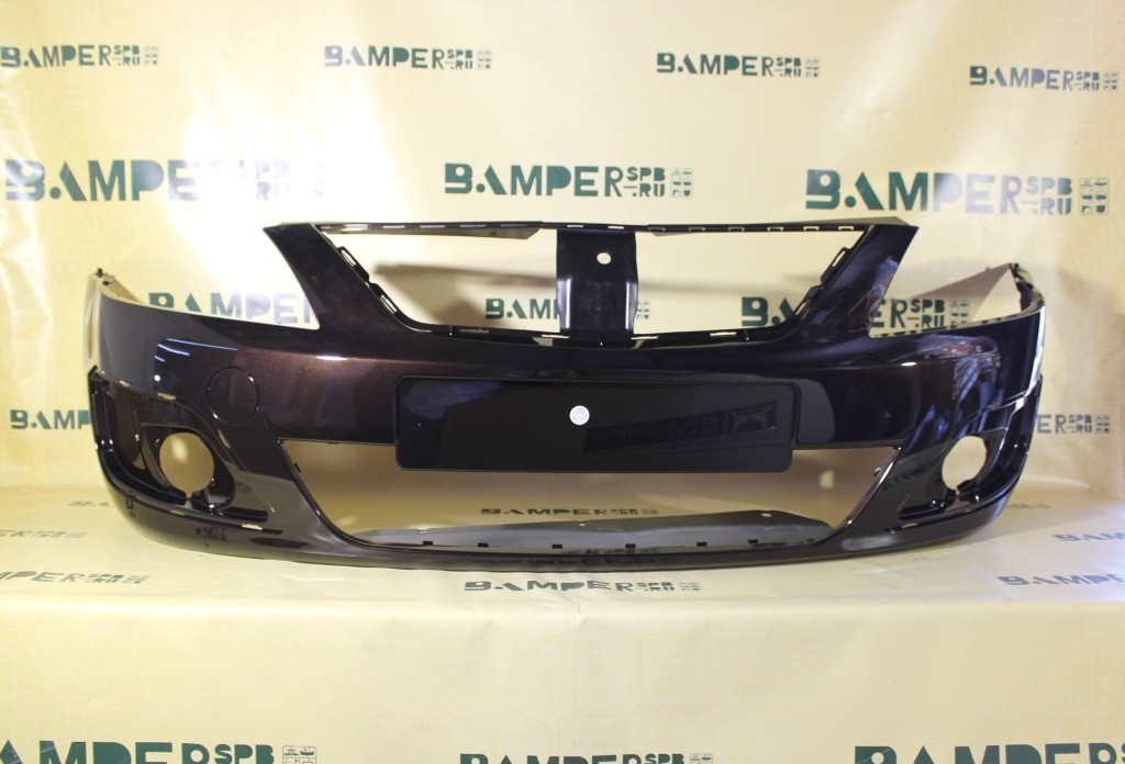 Бампер передний Lada Largus 1 2012-2021 283 Кашемир Коричневый Т.