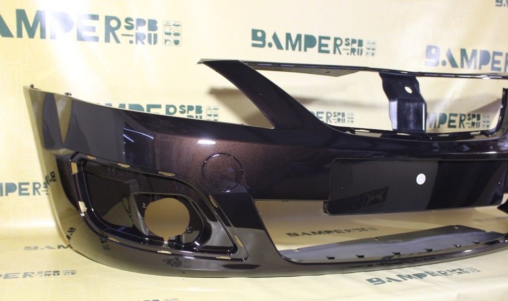 Бампер передний Lada Largus 1 2012-2021 283 Кашемир Коричневый Т.