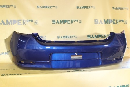 Бампер задний Renault Logan 2 2014-2021 RPG Diplomat Дипломат Синий