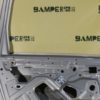 Дверь задняя левая LADA Largus под стекло под молд. 691 Платина Серебристый Т.